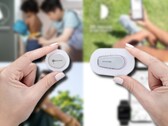Le prochain Dexcom G7 (à gauche) est beaucoup plus petit que le système CGM G6 (à droite). (Image source : Dexcom - édité)