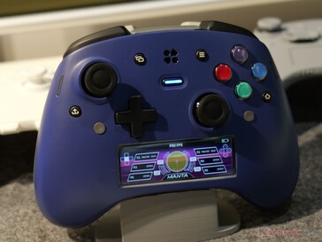 L'écran offre de nombreuses options de configuration