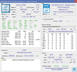 HP ZBook Studio G5 - HWiNFO.