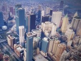 La communauté Minecraft a recréé de grandes parties de la ville de New York à l'échelle 1:1. (Source de l'image : MineFact via YouTube)