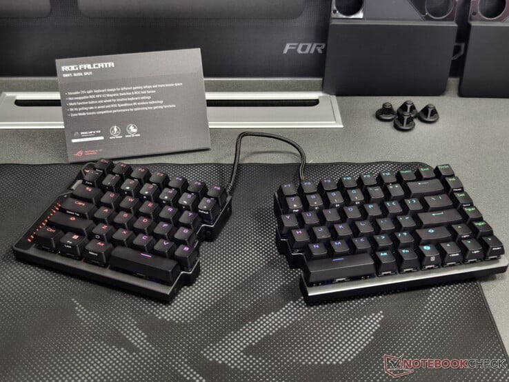 Asus ROG Falacta split (image source : Notebookcheck)