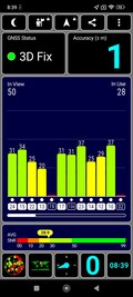 Test GPS à l'extérieur