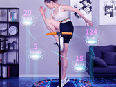 Le trampoline intelligent TECHPLUS TP600SG est équipé d'une ceinture qui permet de suivre votre entraînement. (Image source : TECHPLUS)