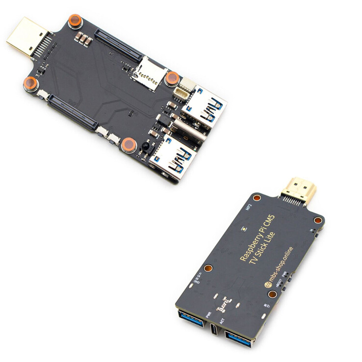 Les parties supérieure et inférieure de la carte de support