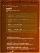 Les stations d'accueil et les concentrateurs fournissent des informations détaillées sur tous les appareils connectés.