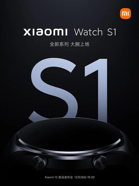 Xiaomi Watch S1. (Image source : Xiaomi)