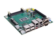 La carte mère mini-ITX GMB150 d'Axiomtek peut être équipée d'un APU Zen 5 comptant jusqu'à 12 cœurs et de 96 Go de mémoire vive DDR5. 