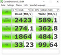 HP ZBook 14u G5 - CrystalDiskMark 5