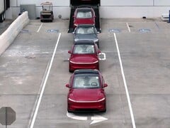 Le modèle Y se conduit tout seul vers les aires de livraison grâce à la DSF non supervisée. (Source de l&#039;image : Tesla/X)