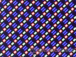 Sous-pixels RVB nets