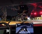 Nouvelle routine de nettoyage des essuie-glaces de la Tesla Model Y. (Source de l'image : @DirtyTesLa/X)