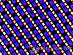 Matrice de sous-pixels OLED
