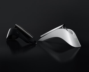 Opop Air Glass - Noir et blanc. (Image Source : Oppo)