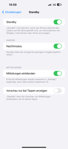 La mise en veille est également prise en charge sur l'iPhone 15 Plus.