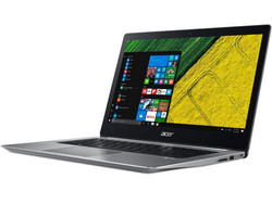 En test : l'Acer Swift 3 SF315-51G-57E5. Modèle de test aimablement fourni par cyberport.