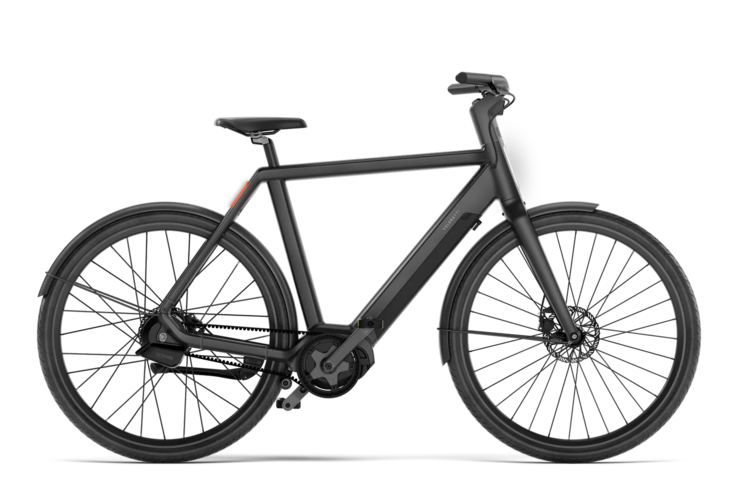 Le vélo électrique Veloretti Electric Ace Two en noir mat. (Source : Veloretti)