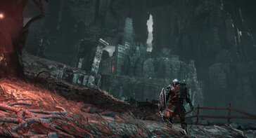 Image montrant un paysage dans Bleak Faith : Forsaken.