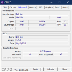 Latitude 7 200 - CPU-Z : carte-mère.