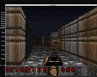 Un prototype de DOOM fonctionnant sur une NEO Geo AES