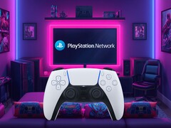 La manette DualSense de la PS5 est montrée en train de se connecter au PSN