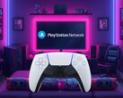 La manette DualSense de la PS5 est montrée en train de se connecter au PSN