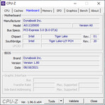 CPU-Z : Carte mère