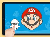 L'application Hello, Mario ! présente des personnages familiers de l'univers de Mario.