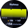 Entraînement de course à pied : rythme.