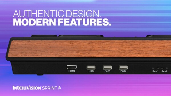 L'Intellivision Sprint disposera d'un port HDMI et de ports USB-A. (Source de l'image : Atari)