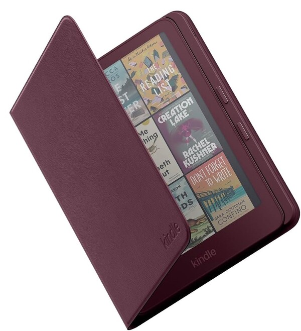 La Kindle Page Turn Cover with Physical Page Turn Buttons, en coloris Fig.