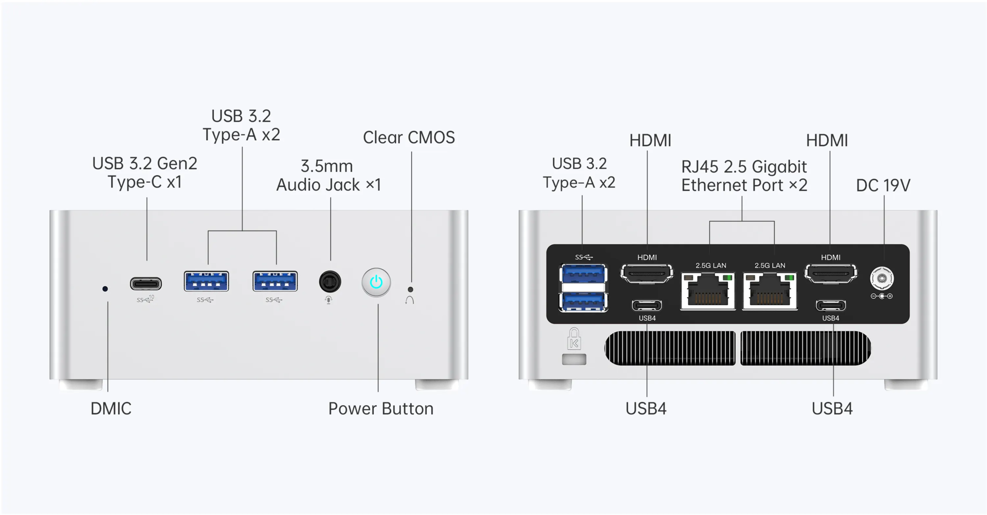 Minisforum D voile Le Mini PC Venus NPB7 Avec Intel Core I7 13700H Et 