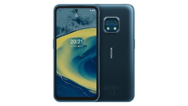 Le Nokia XR20 est certifié IP68 pour sa résistance à la poussière et à l'eau. (Source de l'image : Nokia)