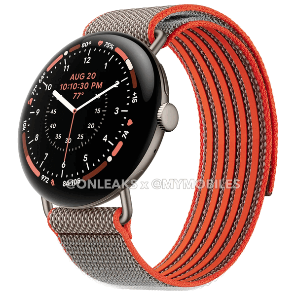 La Pixel Watch 5 Stephen Curry Edition est équipée d’un bracelet similaire à celui fourni avec la Fitbit Air Stephen Curry Edition.
