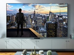 Le téléviseur Samsung 2023 Q80C 4K est désormais disponible dans un modèle de 98 pouces. (Source : Samsung)