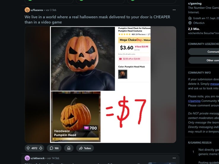 (Source de l'image : Reddit)