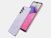 Le Samsung Galaxy A33 est doté d'un SoC Exynos 1200 et d'un écran de 6,4 pouces. (Image source : OnLeaks &amp; 91mobiles)