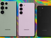 La série Samsung Galaxy S23 est apparemment disponible dans un large choix de couleurs. (Image source : TechnizoConcept &amp; Unsplash - édité)