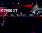 La Radeon RX 7900 XT a un PDSF de 899 $US. (Source : AMD)