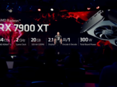 La Radeon RX 7900 XT a un PDSF de 899 $US. (Source : AMD)