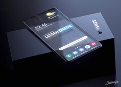 Samsung concept. (Source de l'image: LetsGoDigital/Snoreyn)