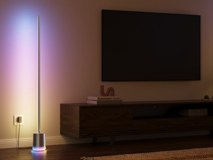 Représentation artistique du lampadaire Govee 3. (Source de l'image : Govee)