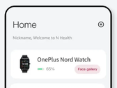Un premier aperçu possible de la Nord Watch et de son interface utilisateur. (Source : Mukul Sharma via Twitter)