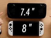 La Switch 2 pourrait ressembler à une Switch OLED agrandie, mais sans l'écran OLED. (Source de l'image : XNZ)