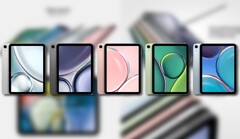 L'iPad mini 6 Apple pourrait être doté d'une dalle plein écran sans défaut dont les utilisateurs pourront profiter. (Image source : Michael Ma/Behance - édité)