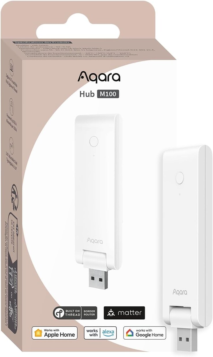 Le Hub M100 d'Aqara devrait être lancé dans le monde entier dans un avenir proche. (Source de l'image : Aqara)