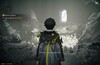 Une imposante structure gelée se dresse au-dessus de l'Endministrator pendant la mission Process : Démarrage à froid dans Arknights : Endfield.