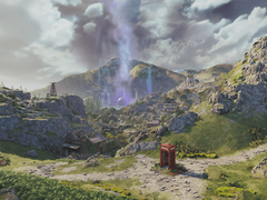 Une capture d'écran du monde dans Atomfall