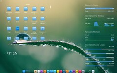 Bureau Bluestar Linux 6.11.3 (Source de l'image : Bluestar Linux sur SourceForge)