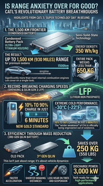Annonces sur l'innovation en matière de batteries lors du CATL Tech Day 2026.