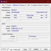 Carte mère CPU-Z